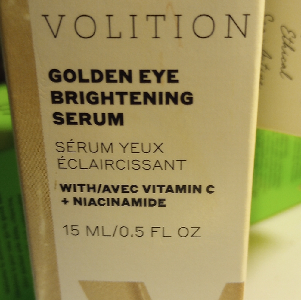 Volition golden eye brightening serum